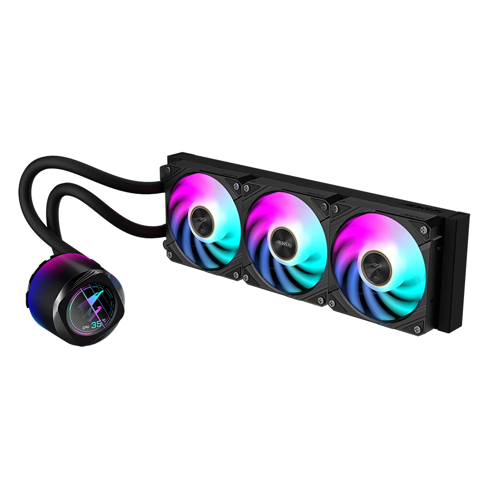 WATERCOOLING AORUS WATERFORCE X II 360 ARGB BLACK LCD